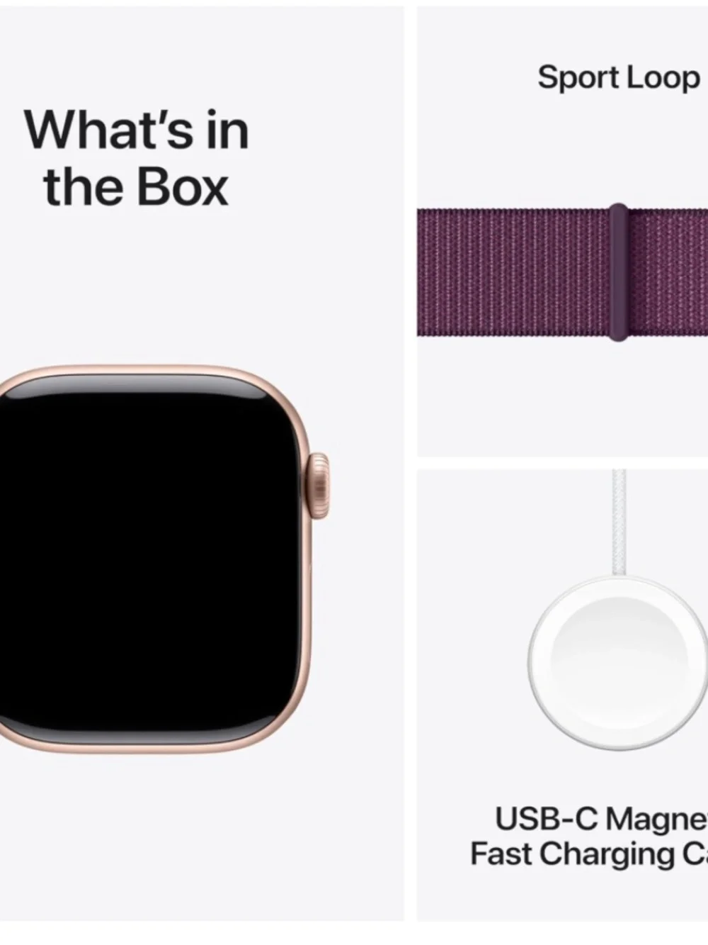 Apple Watch Series 10 GPS + Cellular 42mm Case Rose Gold Aluminum Case